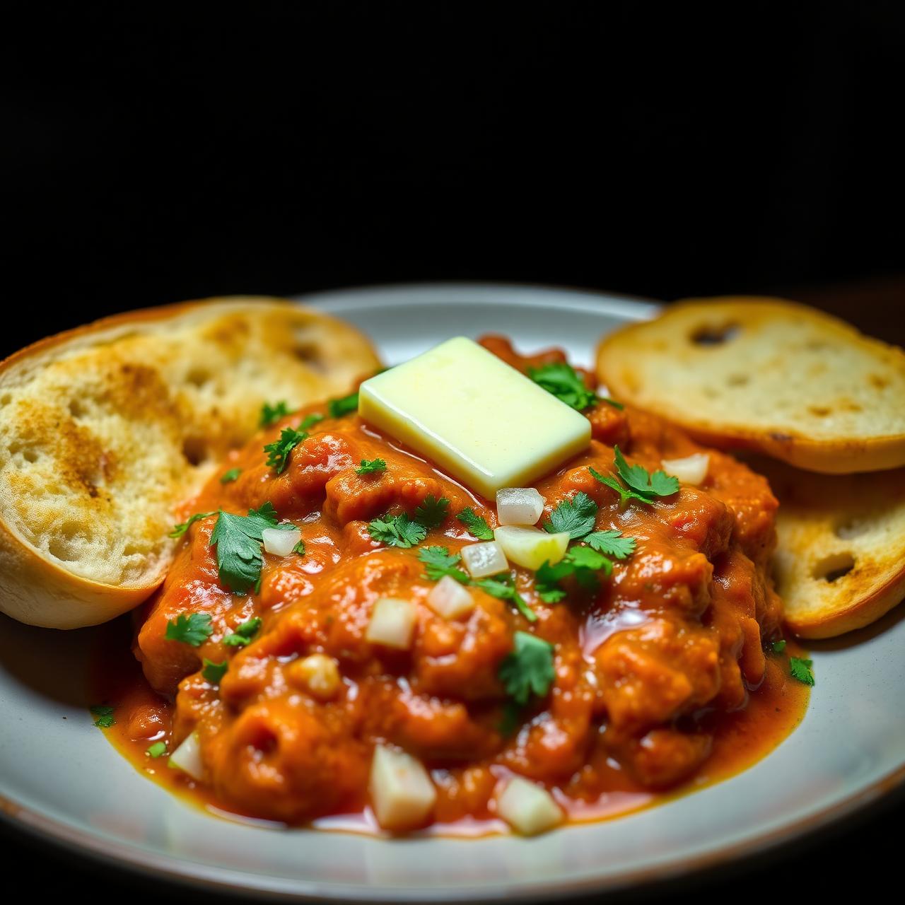 Butter Pav Bhaji